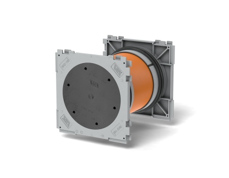 BKD150 een-zijdige behuizing onder een hoek van 45° BKD150-1Z-S45